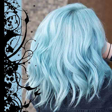 Pastel Blue Hair Colour